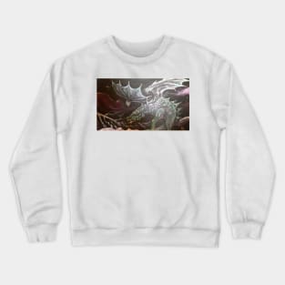 Dragon in Lightning. Storm Crewneck Sweatshirt